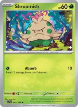 Shroomish · Scarlet & Violet Pokémon card