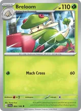 Breloom · Scarlet & Violet Pokémon card