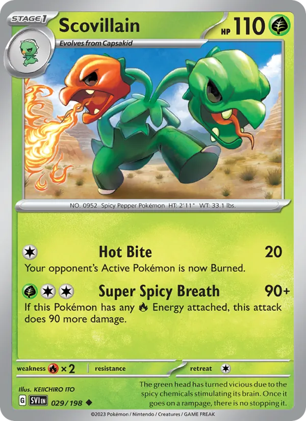 Scovillain full card art