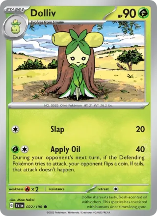 Dolliv #022 · Scarlet & Violet Pokémon card