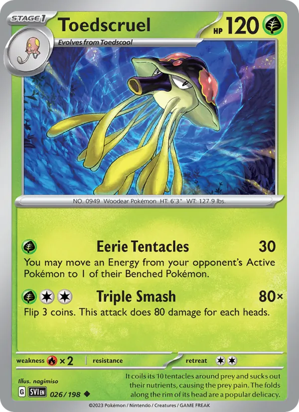 Toedscruel full card art