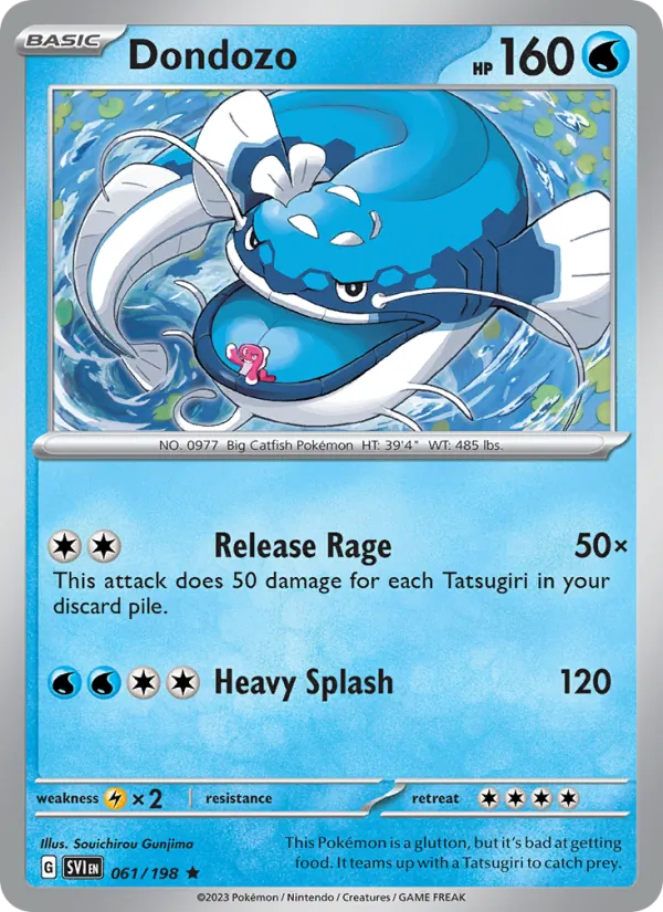 Dondozo full card art
