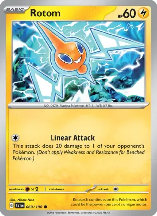 Rotom #069 · Scarlet & Violet Pokémon card