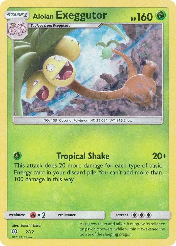Alolan Exeggutor full card art
