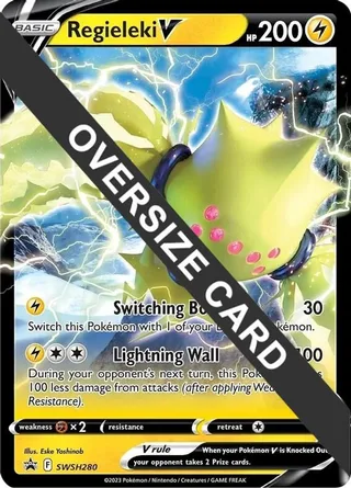 Regieleki V - SWSH280 #SWSH280 · Jumbo cards Pokémon card