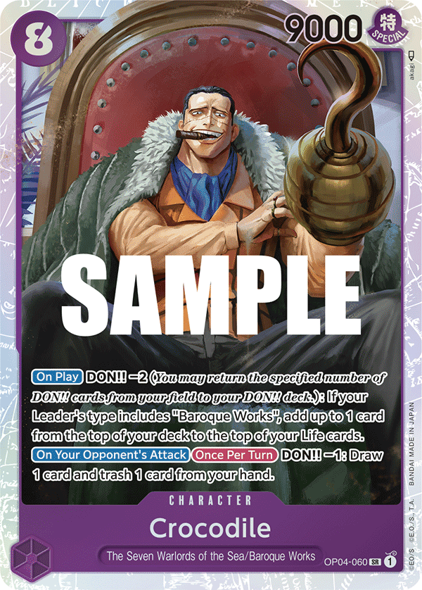 Crocodile full card art