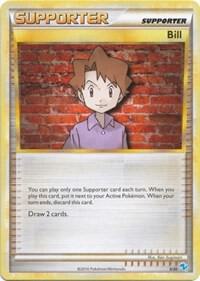Bill #5 · HS trainer Kit (Gyarados) Pokémon card