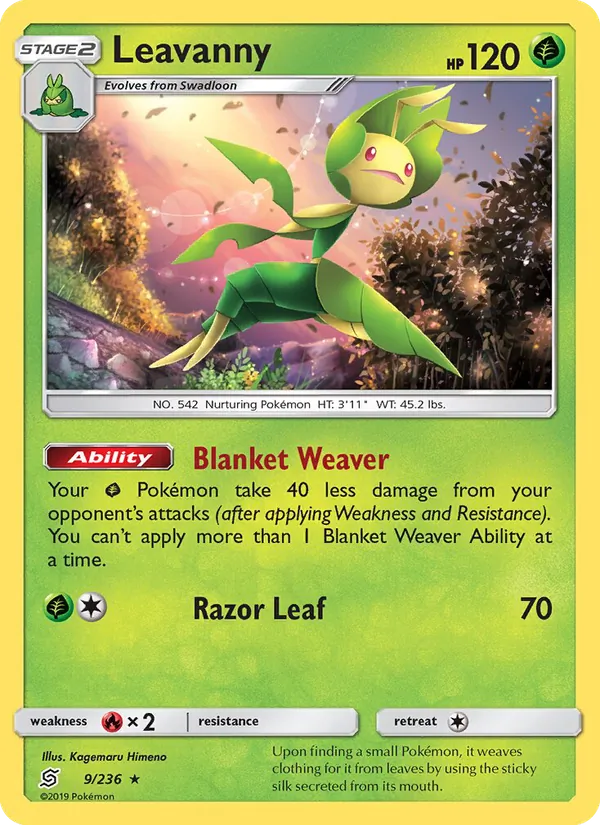 Leavanny full card art