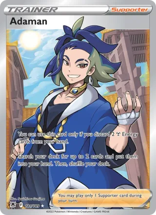 Adaman #181 · Astral Radiance Pokémon card