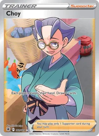 Choy #182 · Astral Radiance Pokémon card