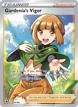 Gardenia's Vigor #184 · Astral Radiance Pokémon card