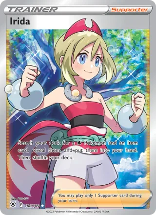 Irida #186 · Astral Radiance Pokémon card