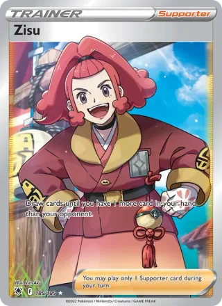 Zisu #189 · Astral Radiance Pokémon card