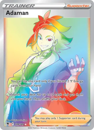 Adaman #199 · Astral Radiance Pokémon card