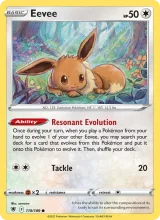 Eevee · Astral Radiance Pokémon card