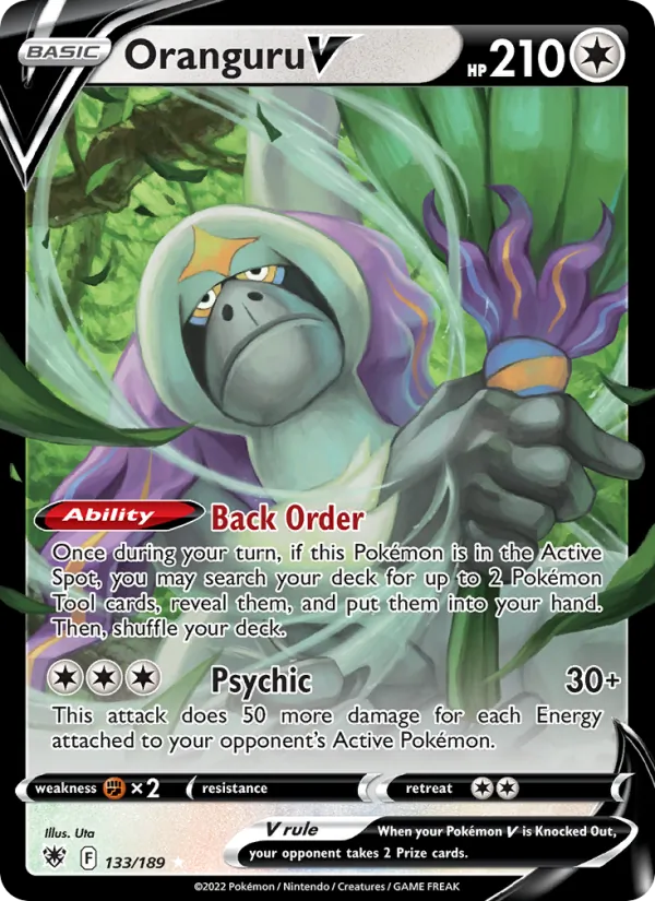Oranguru V full card art