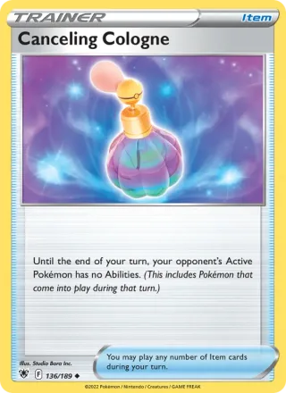 Canceling Cologne #136 · Astral Radiance Pokémon card