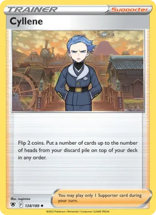 Cyllene #138 · Astral Radiance Pokémon card