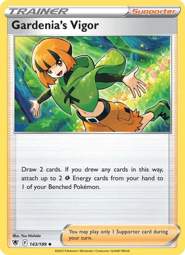 Gardenia's Vigor full card art