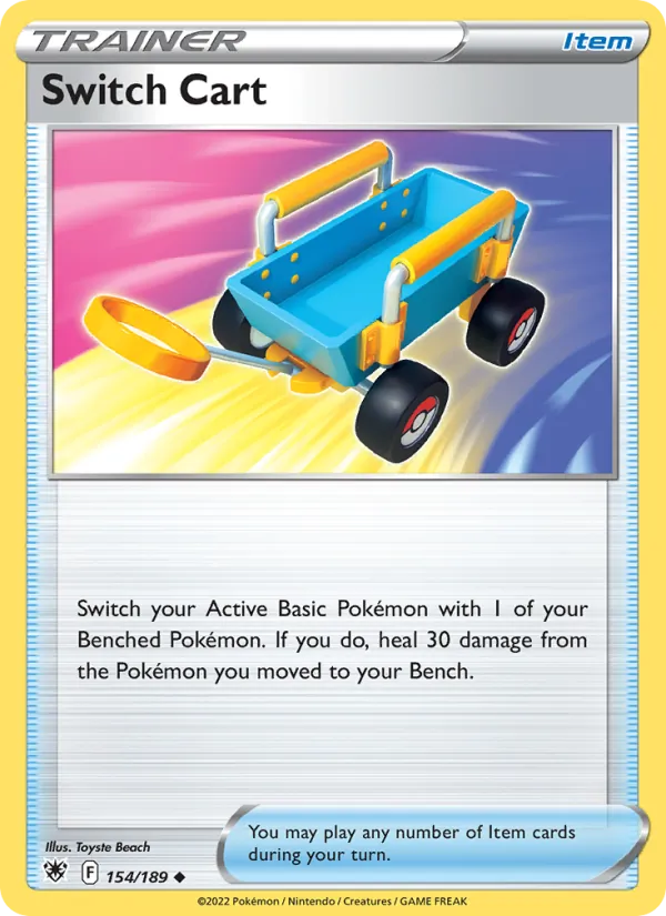 Switch Cart full card art