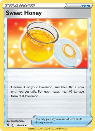 Sweet Honey #153 · Astral Radiance Pokémon card
