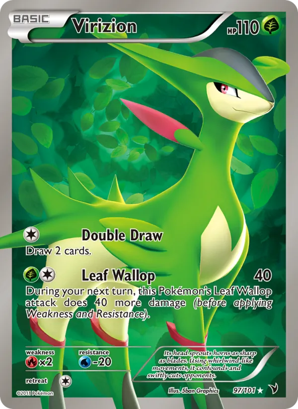 Virizion full card art