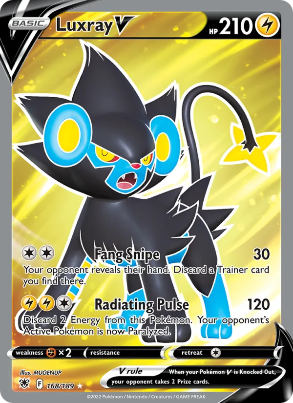 Luxray V full card art