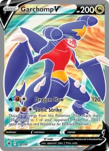 Garchomp V · Astral Radiance Pokémon card