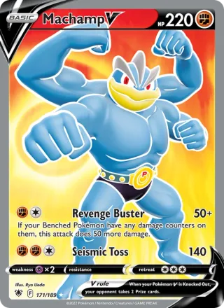 Machamp V #171 · Astral Radiance Pokémon card