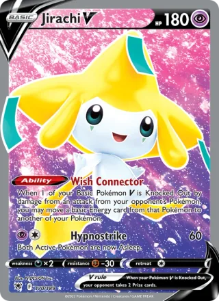 Jirachi V #170 · Astral Radiance Pokémon card