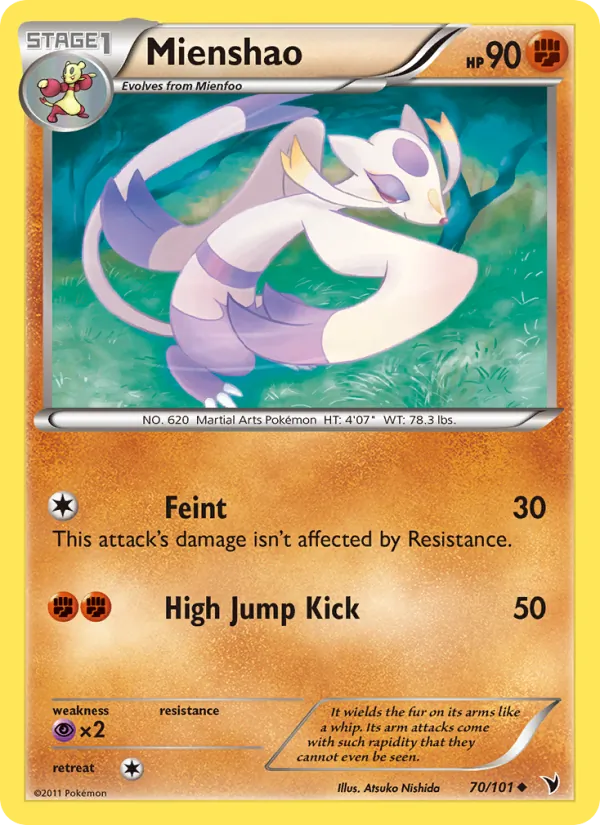 Mienshao full card art