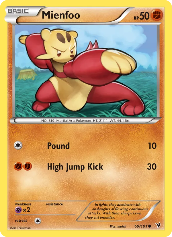 Mienfoo full card art