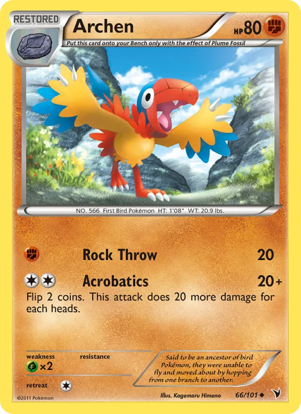 Archen full card art