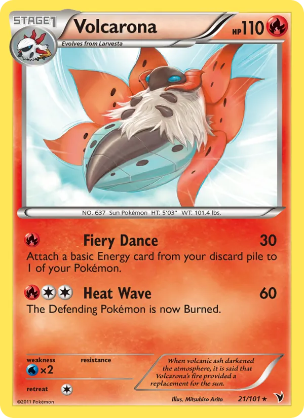 Volcarona full card art