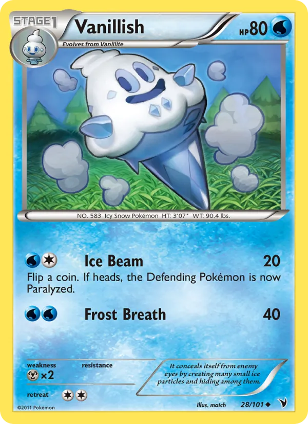 Vanillish full card art
