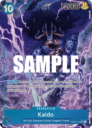Kaido (Alternate Art) #OP04-044-alternate-art · Kingdoms of Intrigue One Piece card