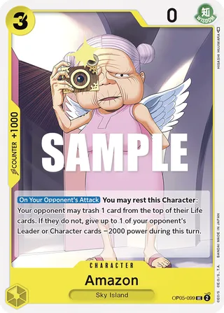 Amazon #OP05-099 · Awakening of the New Era: 1st Anniversary Tournament Cards One Piece card