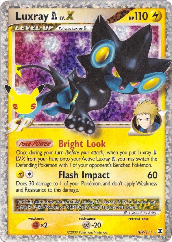 Luxray GL LV.X full card art