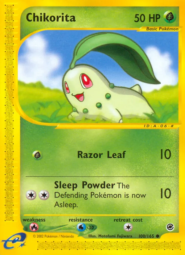 Chikorita full card art