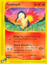 Cyndaquil · Expedition Base Set Pokémon card