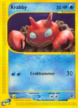 Krabby · Expedition Base Set Pokémon card