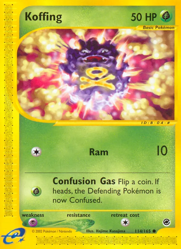 Koffing full card art