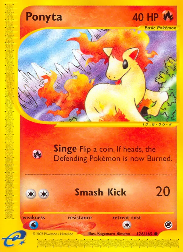 Ponyta full card art
