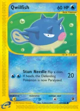 Qwilfish · Expedition Base Set Pokémon card
