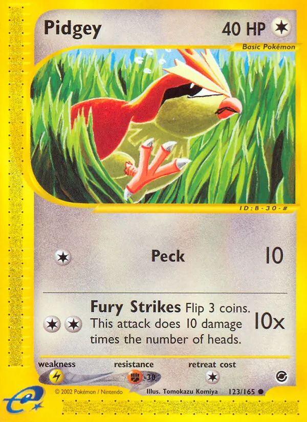 Pidgey full card art