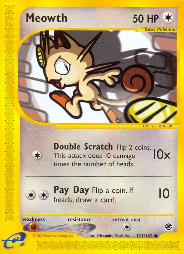 Meowth full card art