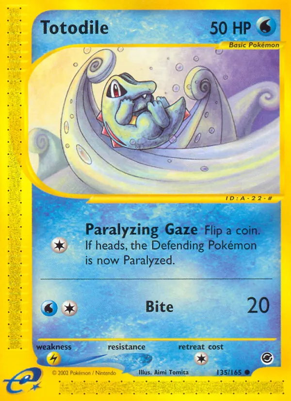 Totodile full card art
