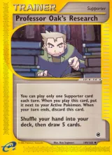 Professor Oak's Research · Expedition Base Set Pokémon card