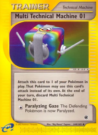 Multi Technical Machine 01 #144 · Expedition Base Set Pokémon card
