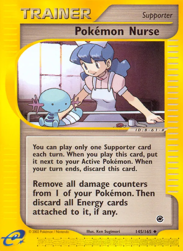 Pokémon Nurse full card art